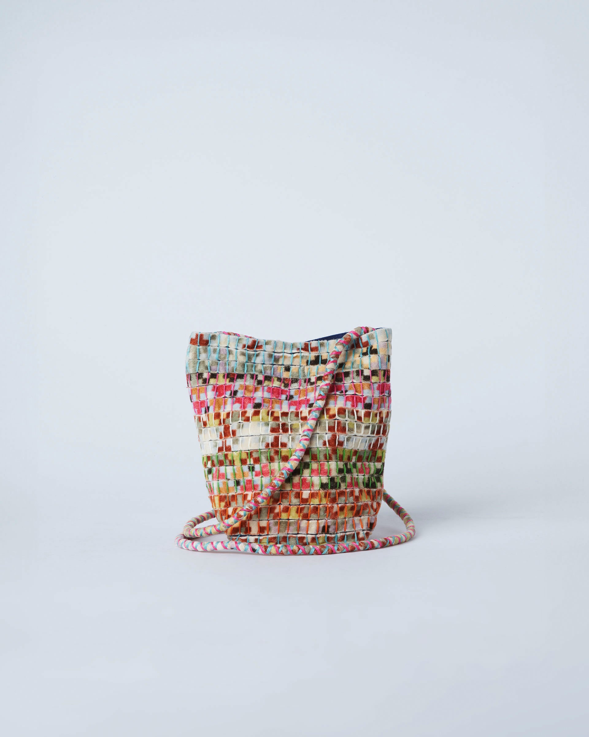 Shoulder Bag - Drop Strap - Velvet Recycled – Khadi and Co