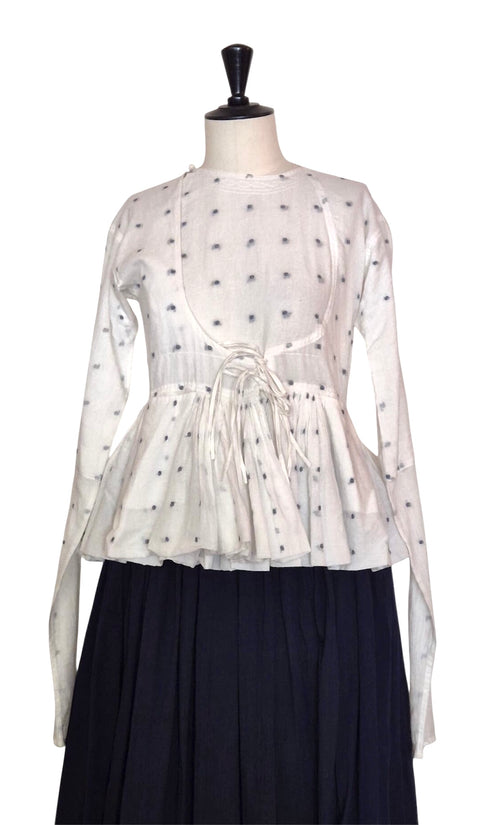 NEELEM TUNIC JAMDANI DOTS