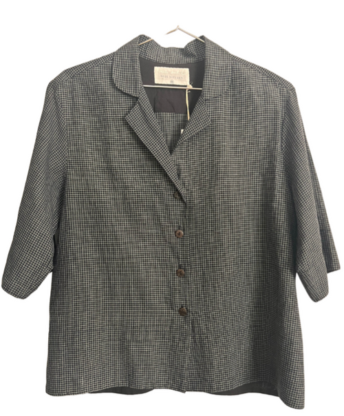 Shirt - CLOVER - Mini Grid Check