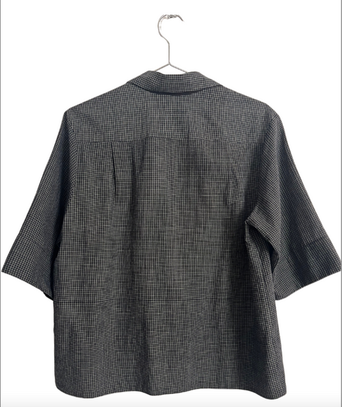 Shirt - CLOVER - Mini Grid Check