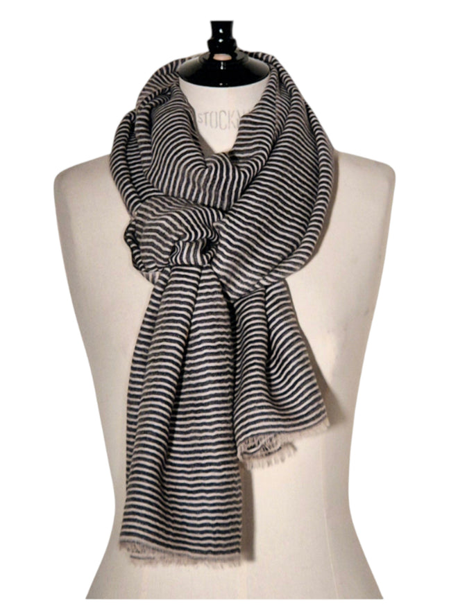 Shawl - KBW 908  Black/White