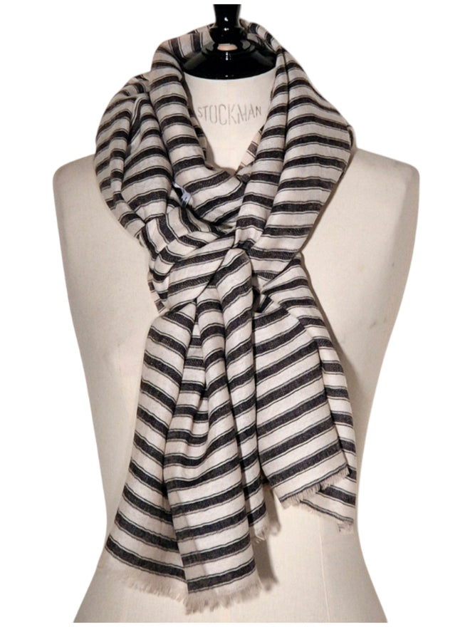 Shawl - KBW 818  Black/White